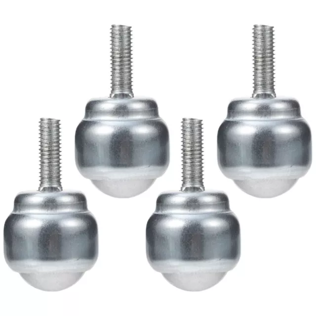 4 Pcs Roller Ball Transfer Bearing Bull's Eye Universal Smooth-moving Workbench