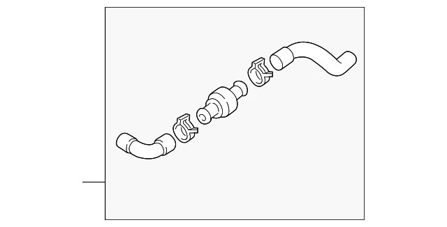 OEM NEW 2014-2018 VW Volkswagen Jetta Bettle Passat  Hose Assembly 5C0-122-096-A