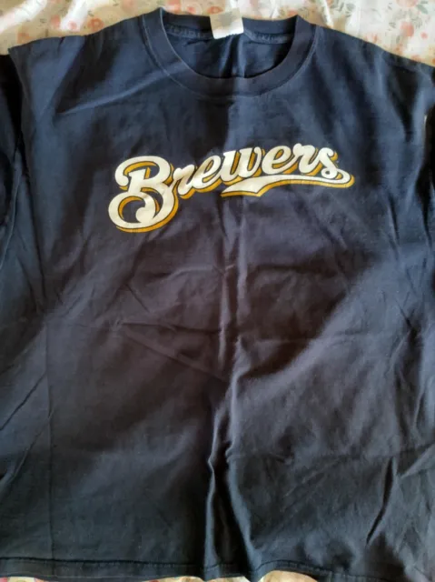 MLB brand Milwaukee BREWERS Sausage Race T-Shirt Men's XXL 2XL