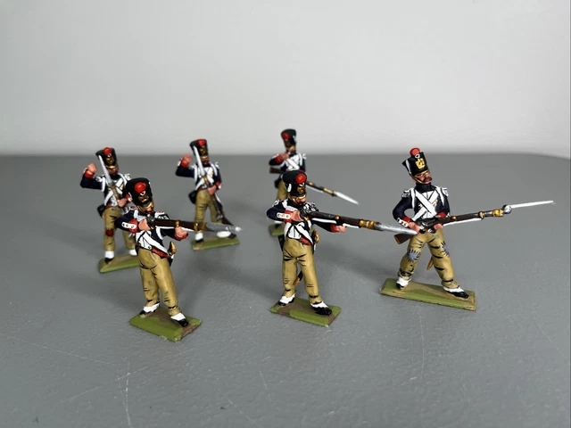 Soldat Napoléon 1er Waterloo 1815 - Figurine 90mm Plomb Peint - Le Cimier ?