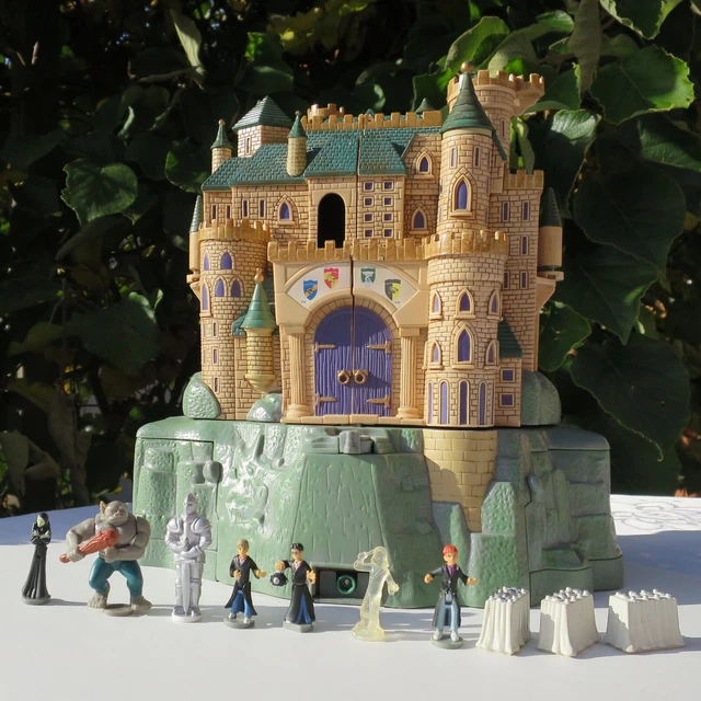 Lot Polly Pocket Harry Potter : Poudlard + Train – Warner Bros – Collection Vintage