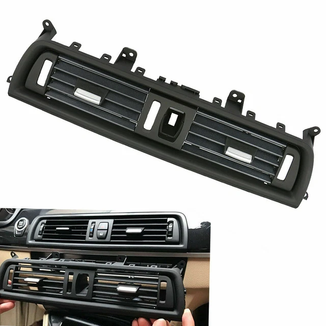 2x Grilles de Calandre look carbone BMW Série 5 F10 F11 de 2010 à 2017