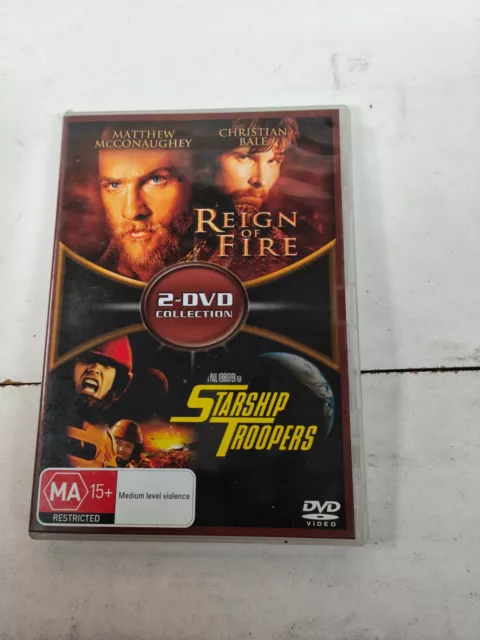 Starship Troopers  / Reign Of Fire  (DVD, 1997)