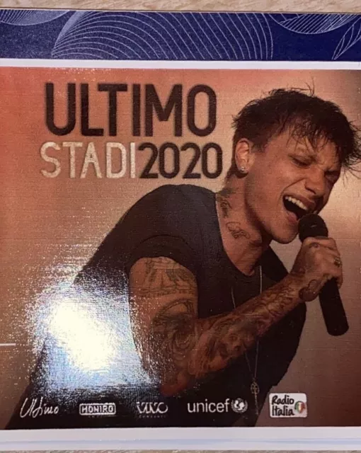 1 BIGLIETTO CONCERTO ULTIMO Milano 13 Luglio 2022