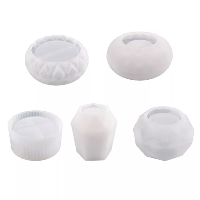 Silicone Mold Planter Vase Epoxy Mold Polygonal Vase Resin Mold Storage Holder