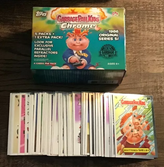 2022 Garbage Pail Kids Chrome Series 5 Cards 167-216 Complete Set Updated 3/9/23