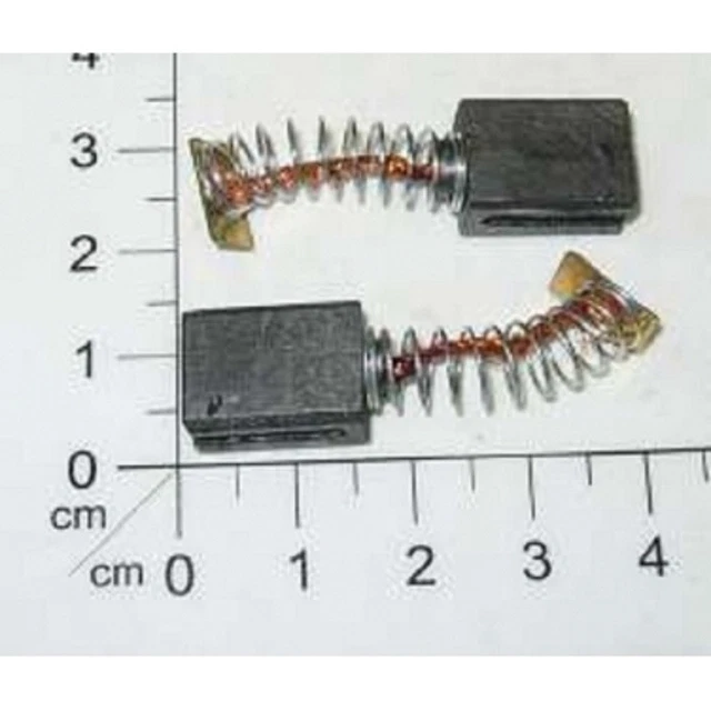 2 Spazzole Di Carbone Per Motore Parkside PBH 1500 A1 - 6x10x14mm, Ricambi Originali - Foto 9