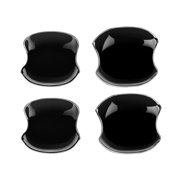 Car Gloss Black Door Handle Bowl Cover Cavity Trim Insert Catch Molding S1Y2