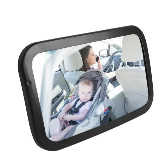 Car Back Seat Baby Rearview Mirror Adjustable Child Facing View Safety Monitor