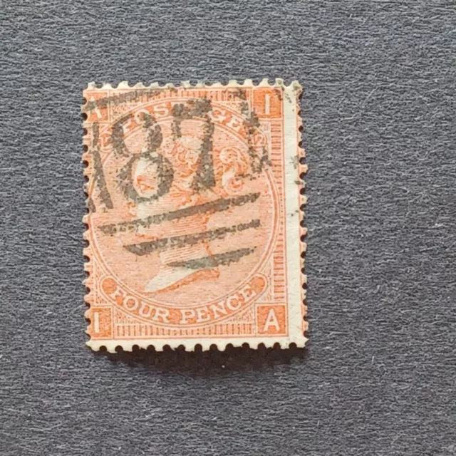 GB QV SG 94 4d Vermillion Pl. 12 I-A Used