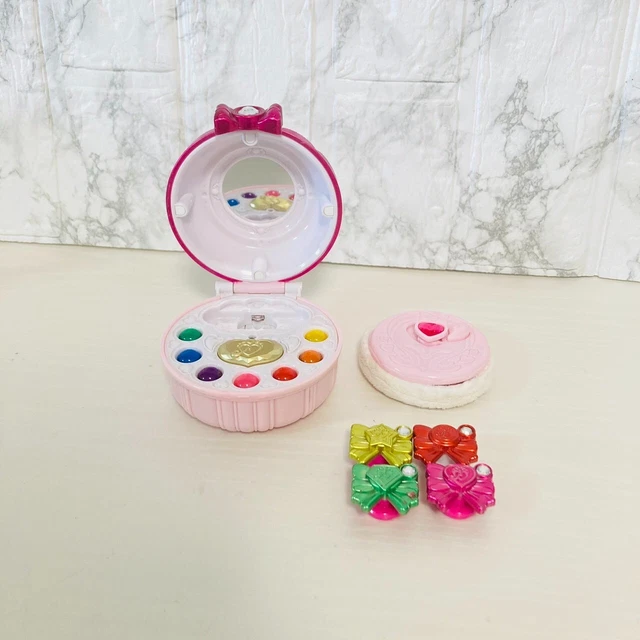 GLITTER FORCE SMILE Precure Girls Toy Set Pact Compact Decor 4pieces