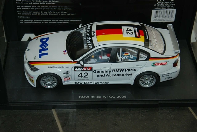 AUTOART 1/18 BMW 320si WTCC / BTCC Model £250.00 - PicClick UK