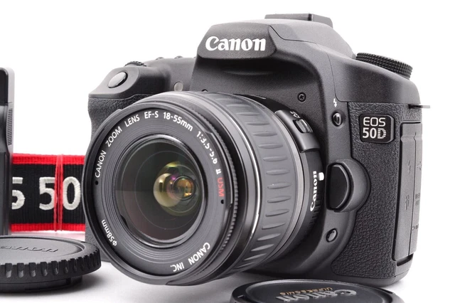 Canon EOS 50D Body EF-S 18-55mm f/3.5-5.6 II USM Lens from Japan 3836 shots DSLR
