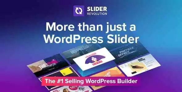 Slider Revolution Plugin WordPress - WordPress GPL + aggiornamenti gratuiti
