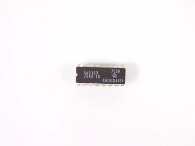 Texas Instruments, Inc. SNJ54S163J Counter Single 4-Bit Sync Binary