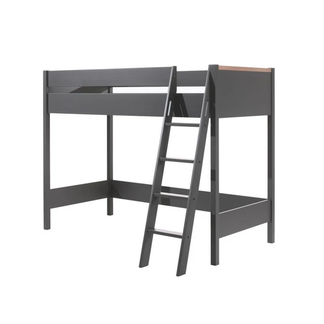 Paris Prix - Chambre Complète Enfant 4p "london" 90x200cm Anthracite 5