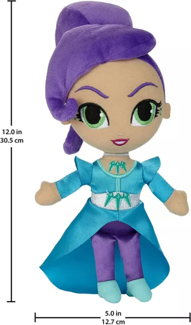 Nickelodeon Fisher Price Shimmer & Shine Zahramay Plush Doll, Zeta 12"