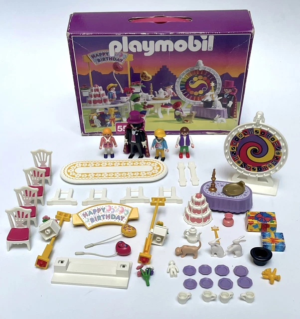 Playmobil Potager PLAYMOBIL (J1139) EPOQUE 1900 Fleurs Vase Rose