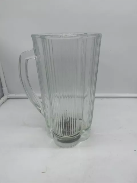 Waring 503418 Commercial Blender Replacement Glass Jar Container W/ Blades 40oz