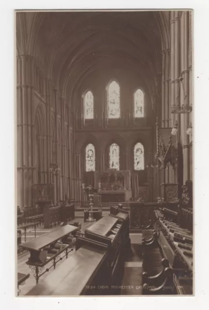 Rochester Cathedral, Choir, Judges 7234 Postcard, A992