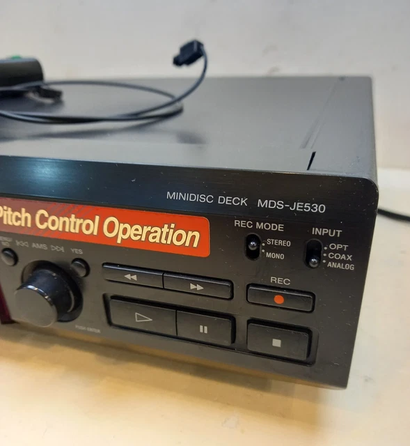 Sony Minidisc Deck MDS-JE520 MD-Player (d) (Gebraucht) in Rorschach für