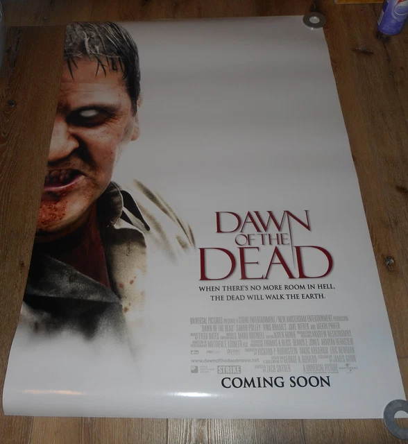 Dawn Of The Dead - Original Double-Sided Rolled Teaser Poster - 2004