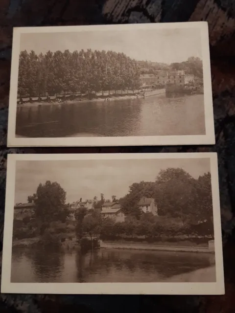 Lot De 2 Cartes Postales Anciennes Saint-Victurnien Haute-Vienne