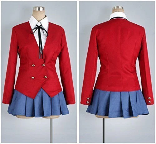 Anime Tiger Dragon Toradora Aisaka Taiga Cosplay Costume