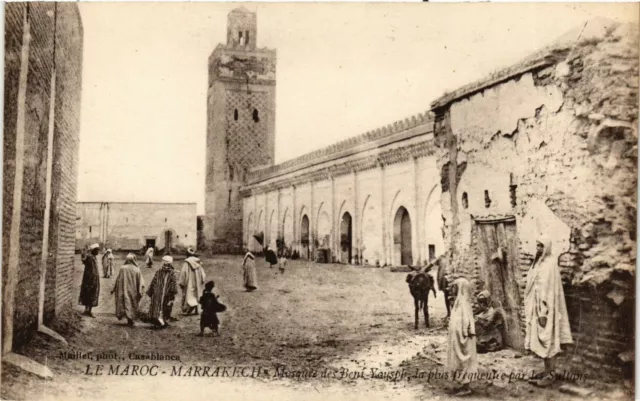 CPA AK Marrakech - Mosquee des Beni-Yousph MAROC (963636)