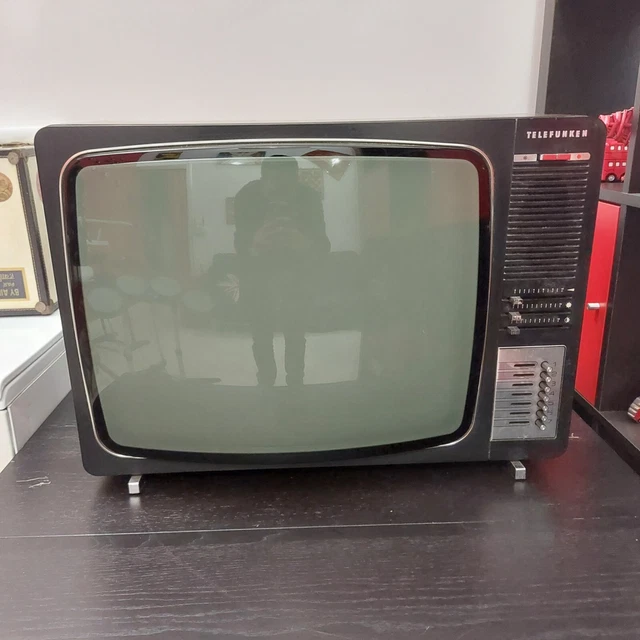 TV VINTAGE 24 CRT Tubo Catodico Telefunken Anni 70 Televisore ...