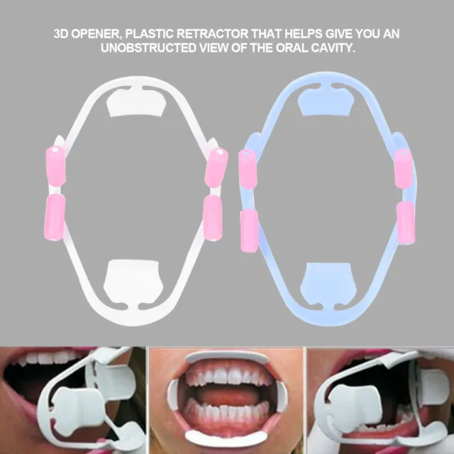 Disposable 3D Mouth Opener Dental Intraoral Cheek Retractor Oral Teeth Dentist T