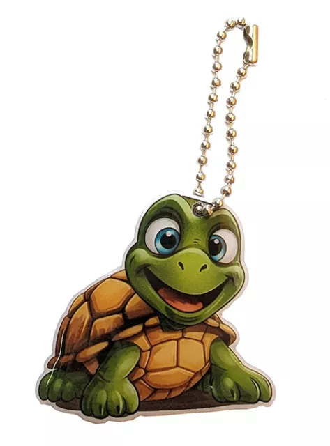 Geobug Turtle Schildkröte Traveltag  TravelBug Geocaching Trackbar Nummer Tb