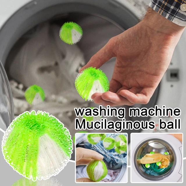 Pet Hair Remover Cat Dog Fur Lint Catcher Laundry Washing Machine Reusable 12/24
