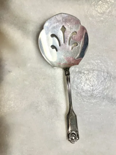 Frank Smith Sterling Silver Fiddle Shell Tomato Server, Solid 96 Grams!