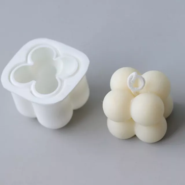 Velas de silicona hágalo usted mismo molde velas molde aromaterapia velas de yeso 3D mano-B F1