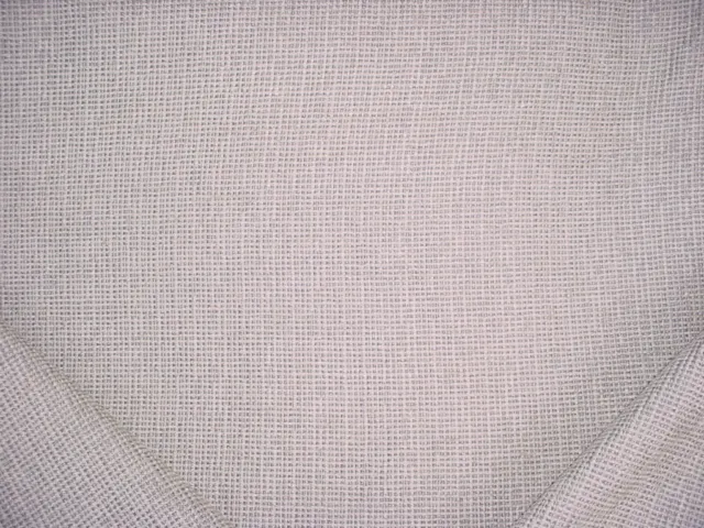 4-3/8Y Kravet / Lee Jofa Gray White Textured Chenille Drapery Upholstery Fabric