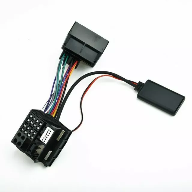 Adaptateur câble auxiliaire radio stéréo Bluetooth pour Mercedes W169 W245 W203