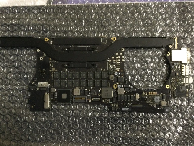 Apple Macbook Pro 15” A1398 2909 2015 Retina Logic Board I7 2.2 Ghz 16 Gb Ram