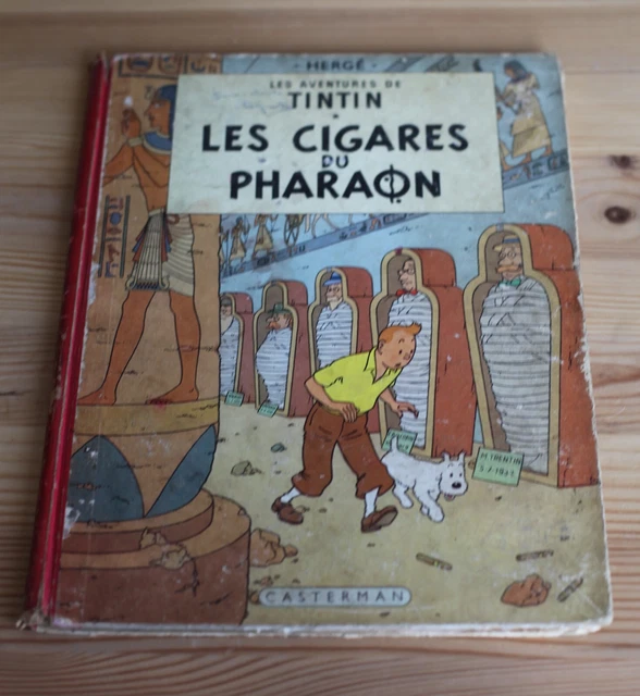 Tintin Les Cigares Du Pharaon (Cigars of the Pharaohs) Poster - Sausalito Ferry