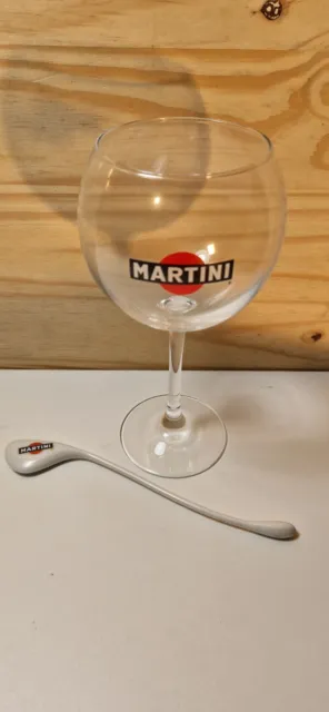 6 Verres Martini Piscine + 6 Touilleurs Martini