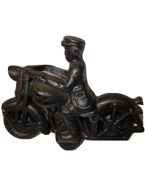 vintage police motorcycle
