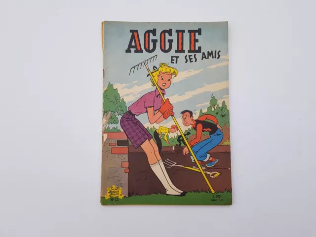 BD Souple - AGGIE et ses Amis N°12 - 1NF Jeunesse Joyeuse - Ed SPE 1961