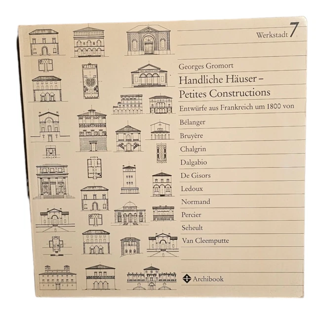 Gromort, Georges:Handliche Häuser - Petites Constructions. Entwürfe aus Frankrei