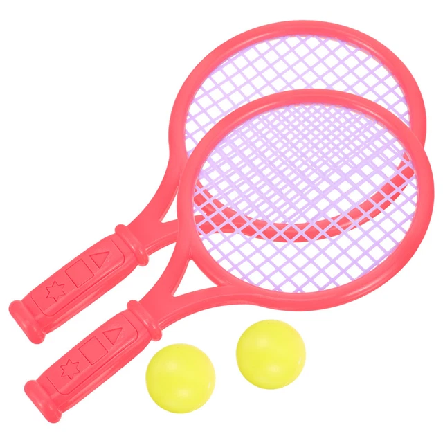 Raquettes De Badminton En Plastique Tennis Bébé Enfant Poignée