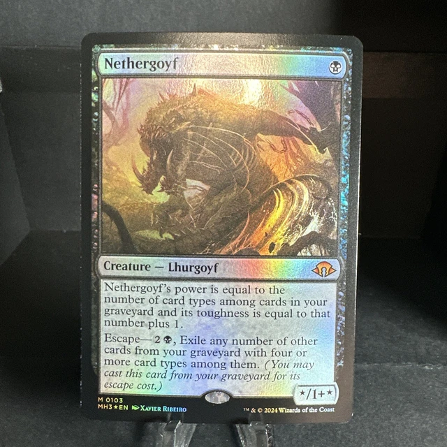 Nethergoyf (Extended Art) [Modern Horizons 3]