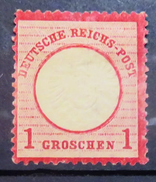 Briefmarke Deutsches Reich - 1872 - 1 Groschen Ungestempelt