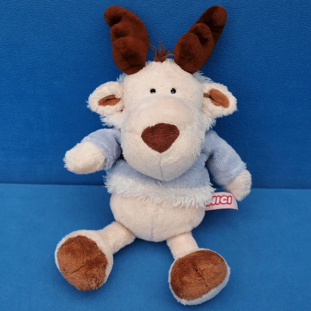Plüsch Rentier 20cm - Weihnachts-Stofftier - Weich Aus Baumwolle/Plüsch - Deko Für Baum & Sofa