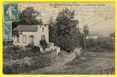 CPA 95-village de Franconville (val d' oise) the trail cormeilles