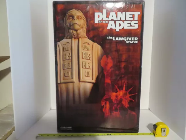 Sideshow Planet of the Apes Lawgiver Statue Rare with Box & Insert