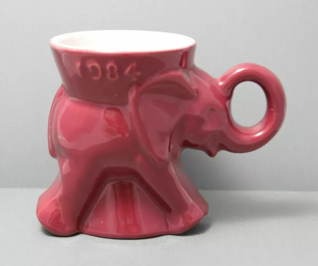 1984 Frankoma Republican GOP Elephant Political Mug